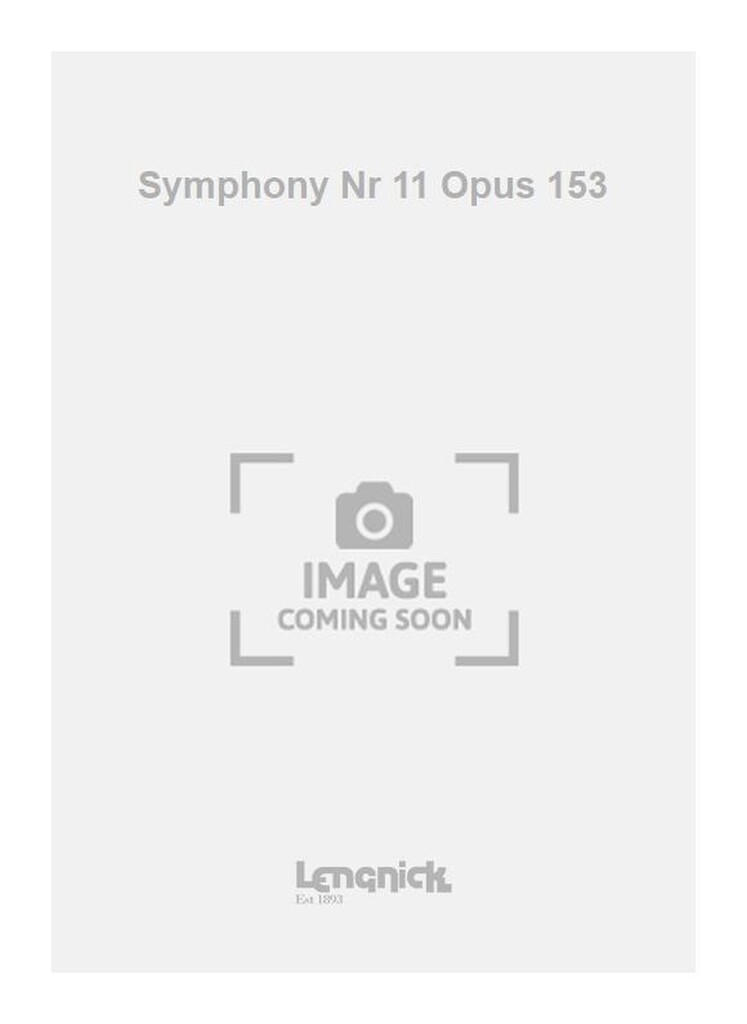 Symphony Nr 11 Opus 153